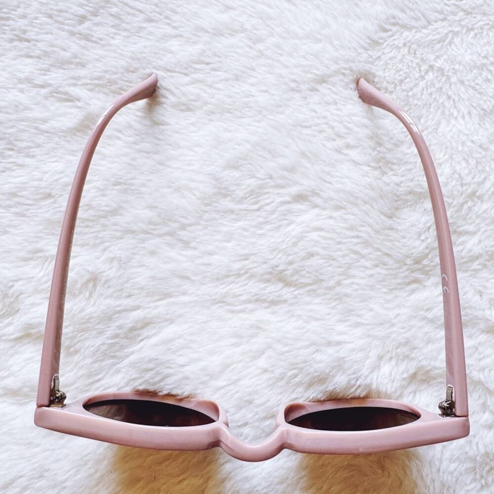 Pablo Pink Round Sunglasses - Picture 4 of 12